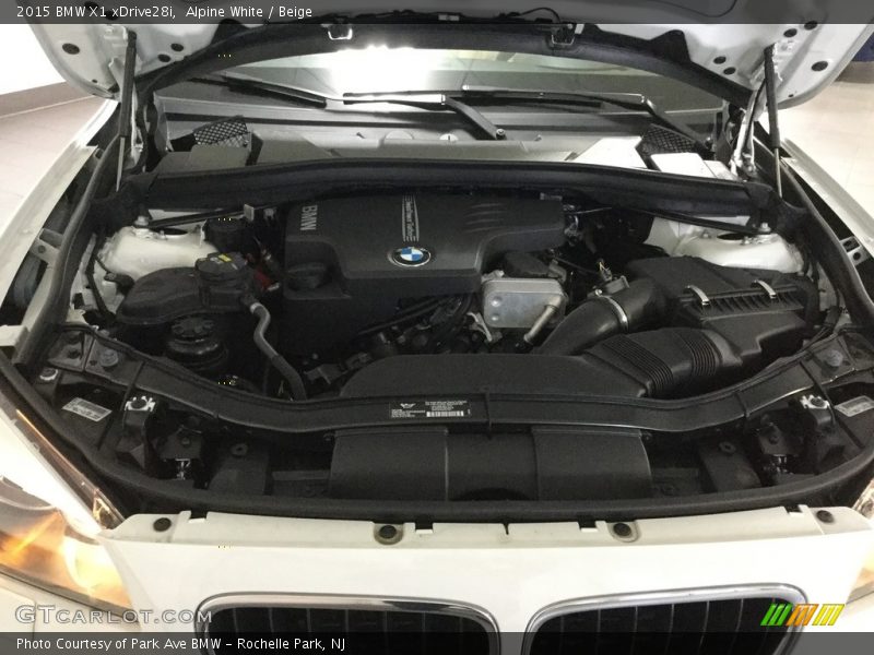 Alpine White / Beige 2015 BMW X1 xDrive28i