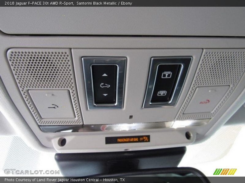 Santorini Black Metallic / Ebony 2018 Jaguar F-PACE 30t AWD R-Sport