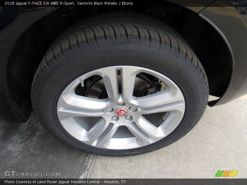 Santorini Black Metallic / Ebony 2018 Jaguar F-PACE 30t AWD R-Sport
