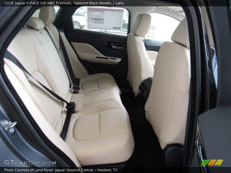 Santorini Black Metallic / Latte 2018 Jaguar F-PACE 30t AWD Premium