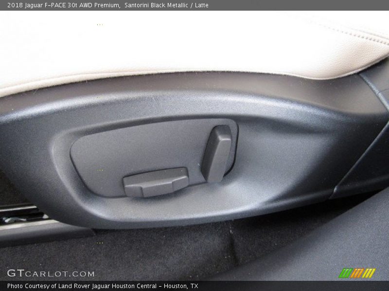 Santorini Black Metallic / Latte 2018 Jaguar F-PACE 30t AWD Premium