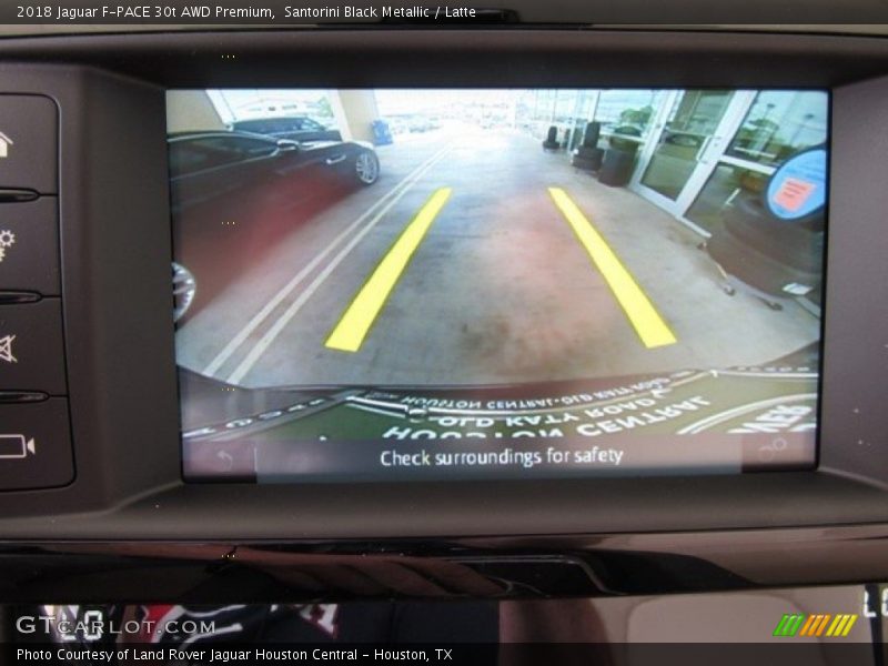 Santorini Black Metallic / Latte 2018 Jaguar F-PACE 30t AWD Premium