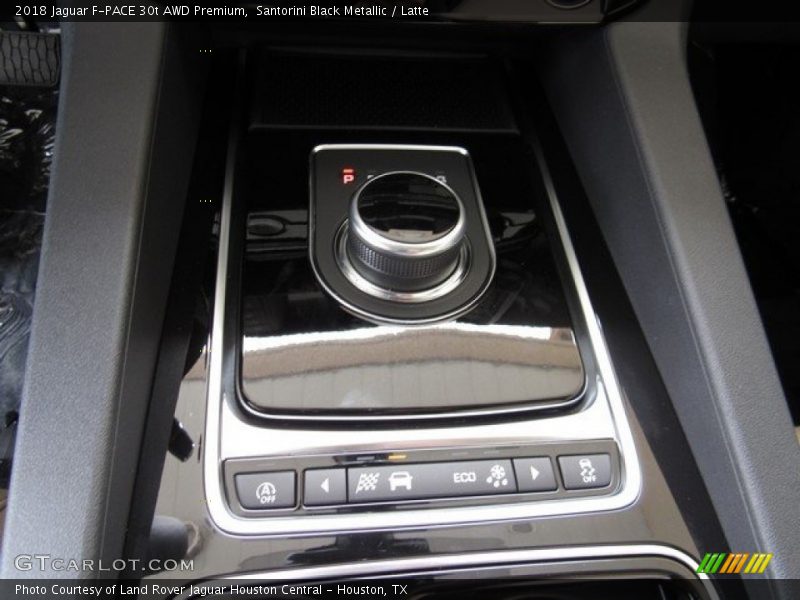 Santorini Black Metallic / Latte 2018 Jaguar F-PACE 30t AWD Premium