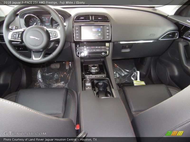 Fuji White / Ebony 2018 Jaguar F-PACE 25t AWD Prestige