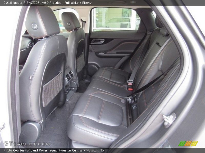 Fuji White / Ebony 2018 Jaguar F-PACE 25t AWD Prestige