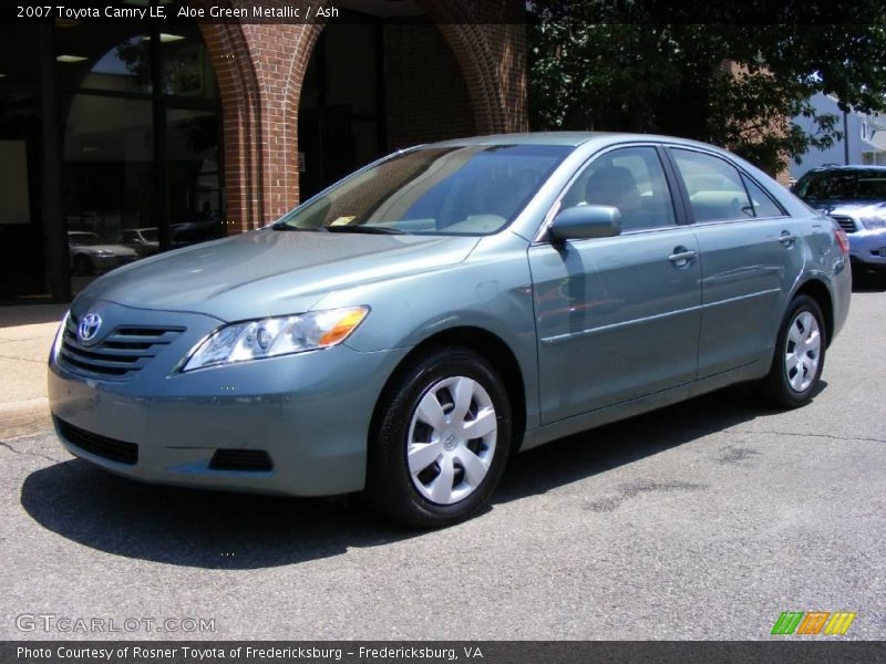 Aloe Green Metallic / Ash 2007 Toyota Camry LE
