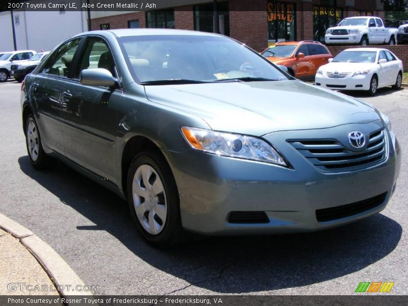 Aloe Green Metallic / Ash 2007 Toyota Camry LE