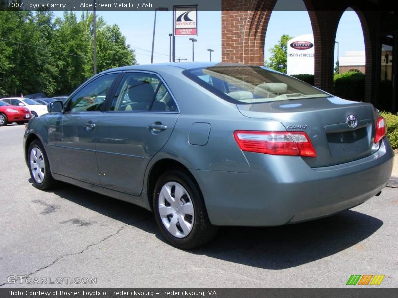 Aloe Green Metallic / Ash 2007 Toyota Camry LE