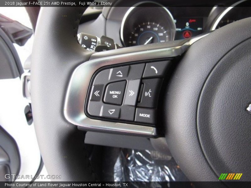 Fuji White / Ebony 2018 Jaguar F-PACE 25t AWD Prestige