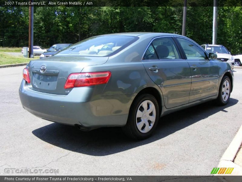 Aloe Green Metallic / Ash 2007 Toyota Camry LE