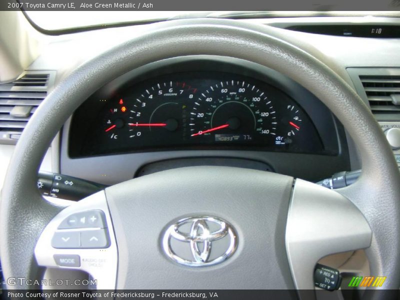 Aloe Green Metallic / Ash 2007 Toyota Camry LE