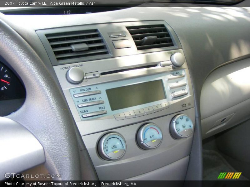 Aloe Green Metallic / Ash 2007 Toyota Camry LE
