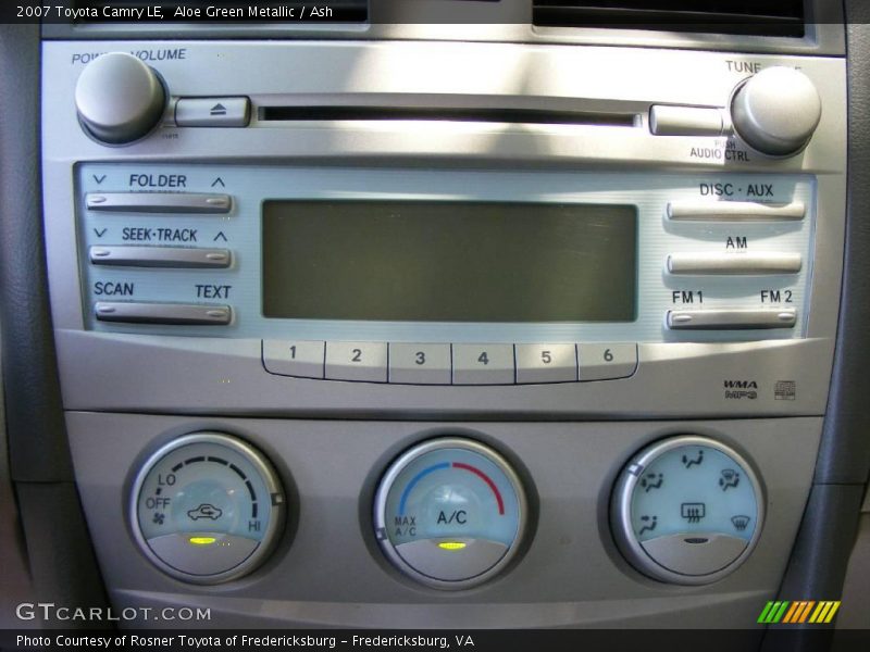 Aloe Green Metallic / Ash 2007 Toyota Camry LE