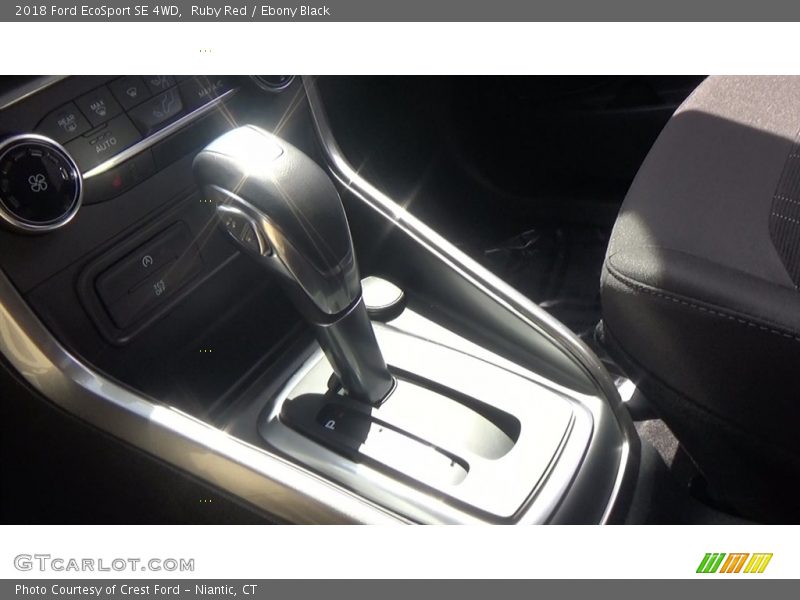 Ruby Red / Ebony Black 2018 Ford EcoSport SE 4WD