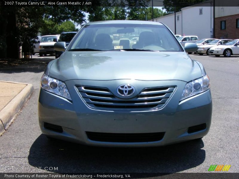 Aloe Green Metallic / Ash 2007 Toyota Camry LE
