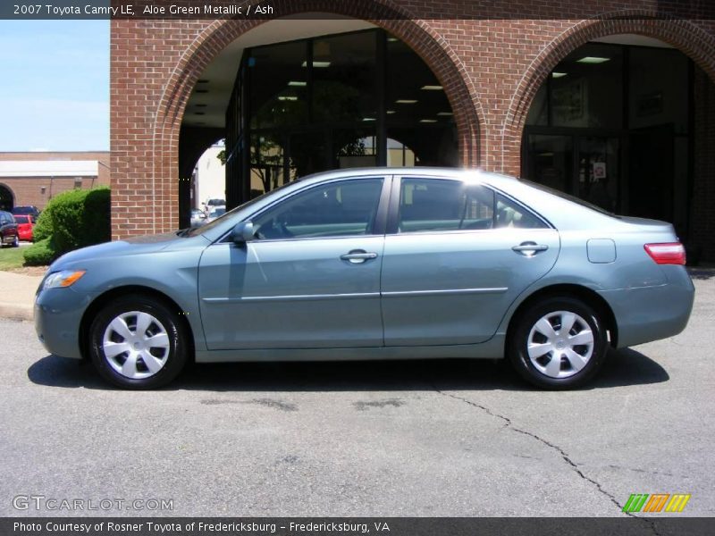 Aloe Green Metallic / Ash 2007 Toyota Camry LE