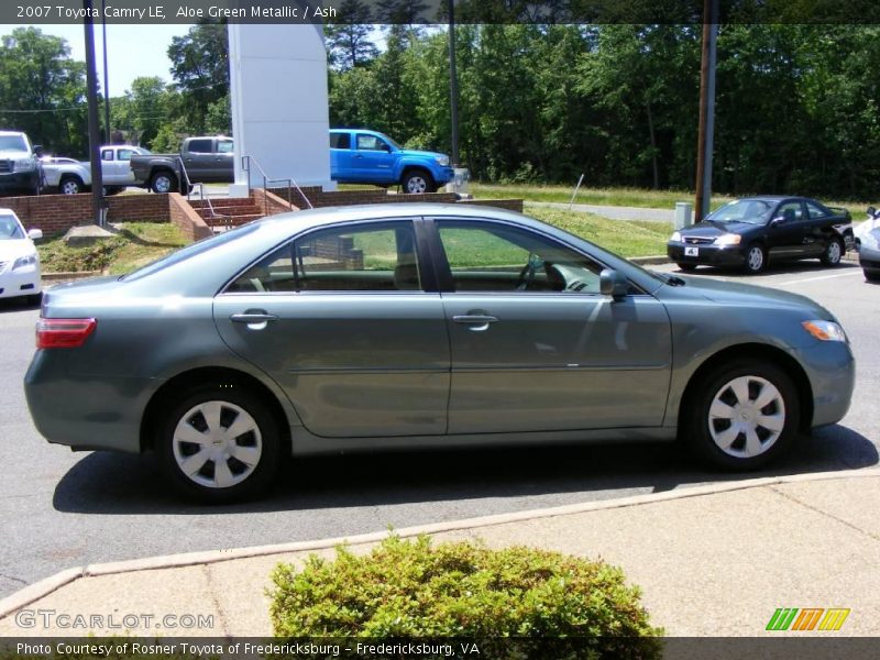 Aloe Green Metallic / Ash 2007 Toyota Camry LE