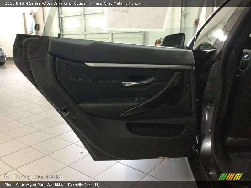 Mineral Grey Metallic / Black 2018 BMW 4 Series 430i xDrive Gran Coupe
