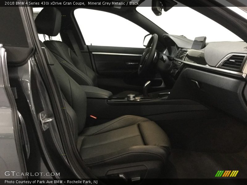 Mineral Grey Metallic / Black 2018 BMW 4 Series 430i xDrive Gran Coupe