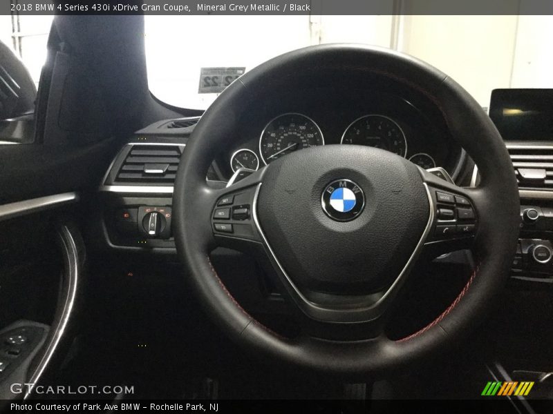 Mineral Grey Metallic / Black 2018 BMW 4 Series 430i xDrive Gran Coupe
