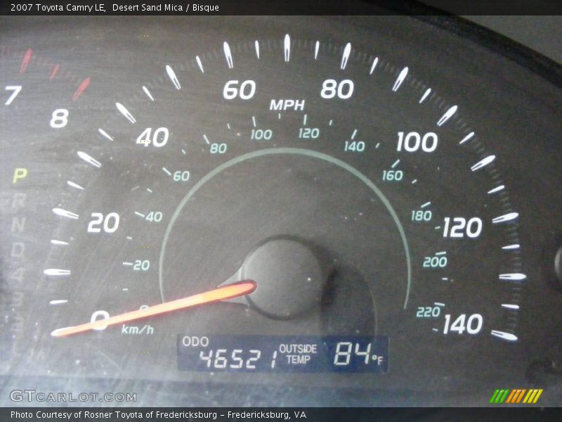 Desert Sand Mica / Bisque 2007 Toyota Camry LE