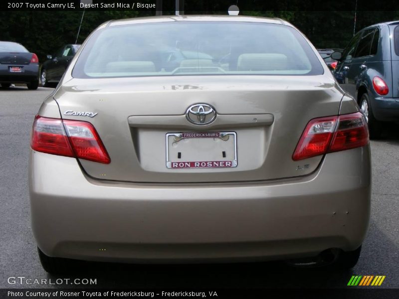 Desert Sand Mica / Bisque 2007 Toyota Camry LE