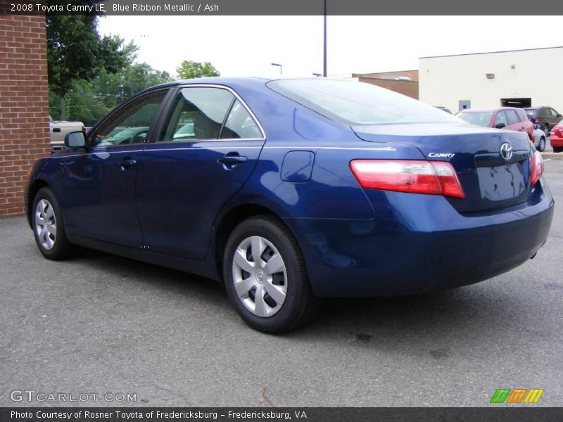 Blue Ribbon Metallic / Ash 2008 Toyota Camry LE