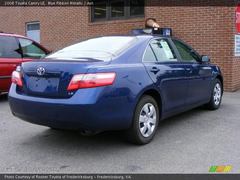 Blue Ribbon Metallic / Ash 2008 Toyota Camry LE