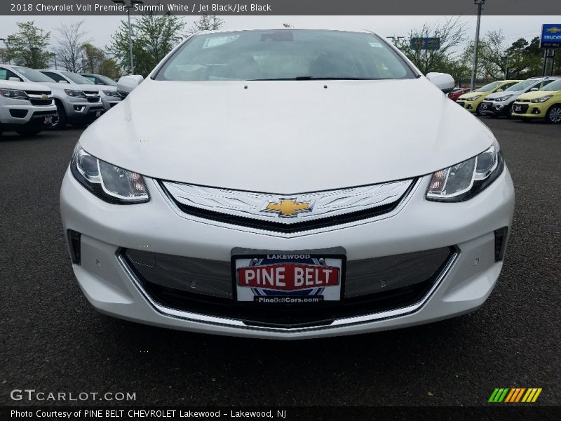 Summit White / Jet Black/Jet Black 2018 Chevrolet Volt Premier