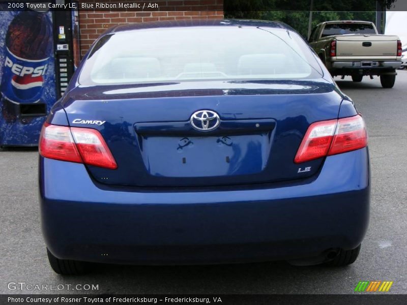 Blue Ribbon Metallic / Ash 2008 Toyota Camry LE