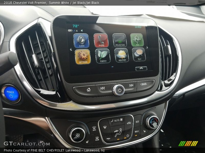 Summit White / Jet Black/Jet Black 2018 Chevrolet Volt Premier