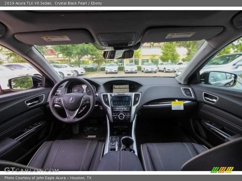  2019 TLX V6 Sedan Ebony Interior