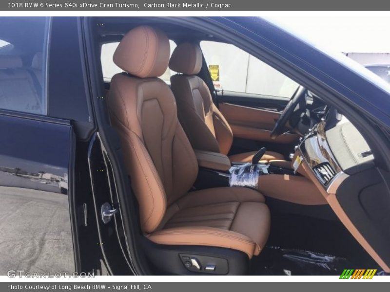 Carbon Black Metallic / Cognac 2018 BMW 6 Series 640i xDrive Gran Turismo