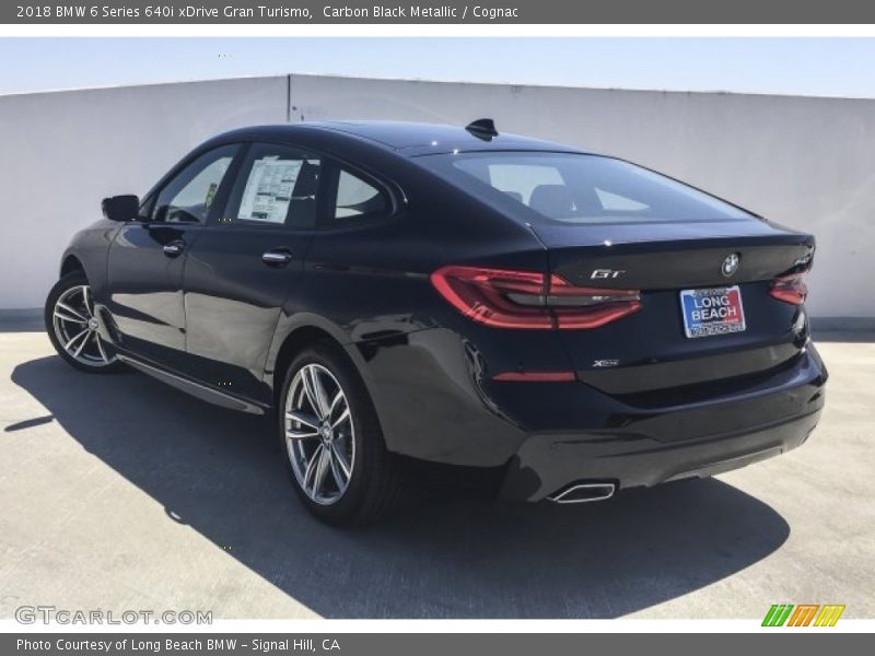 Carbon Black Metallic / Cognac 2018 BMW 6 Series 640i xDrive Gran Turismo