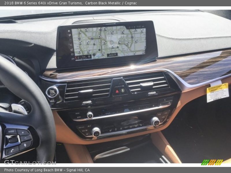 Carbon Black Metallic / Cognac 2018 BMW 6 Series 640i xDrive Gran Turismo