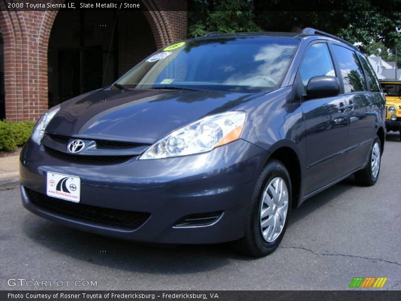 Slate Metallic / Stone 2008 Toyota Sienna LE