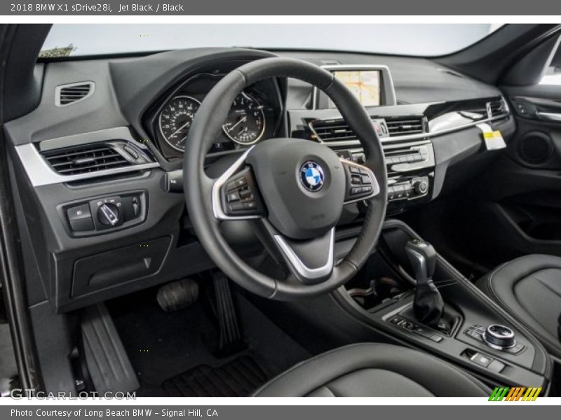 Jet Black / Black 2018 BMW X1 sDrive28i