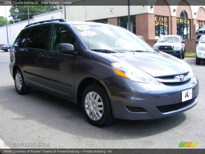 Slate Metallic / Stone 2008 Toyota Sienna LE