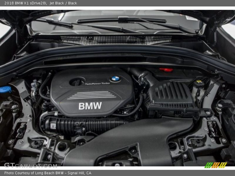 Jet Black / Black 2018 BMW X1 sDrive28i