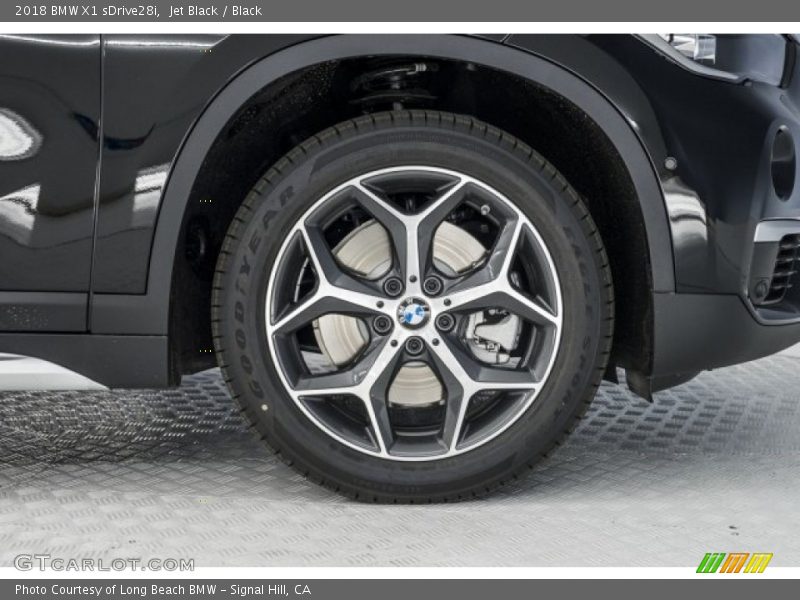 Jet Black / Black 2018 BMW X1 sDrive28i
