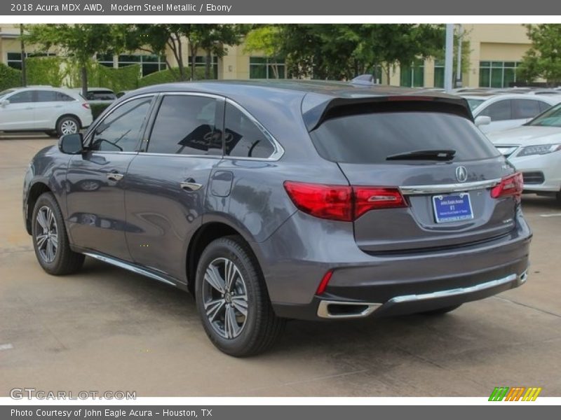 Modern Steel Metallic / Ebony 2018 Acura MDX AWD