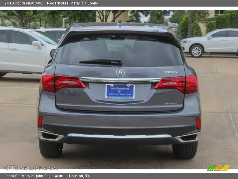Modern Steel Metallic / Ebony 2018 Acura MDX AWD
