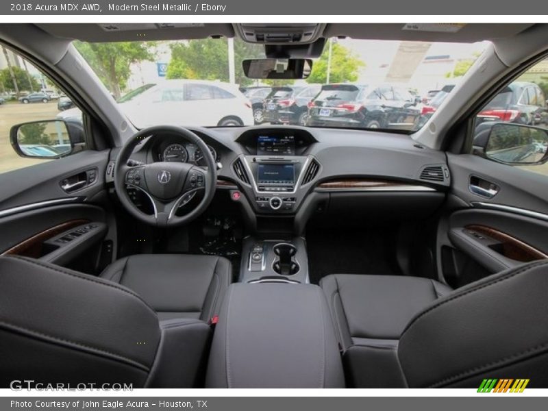 Modern Steel Metallic / Ebony 2018 Acura MDX AWD