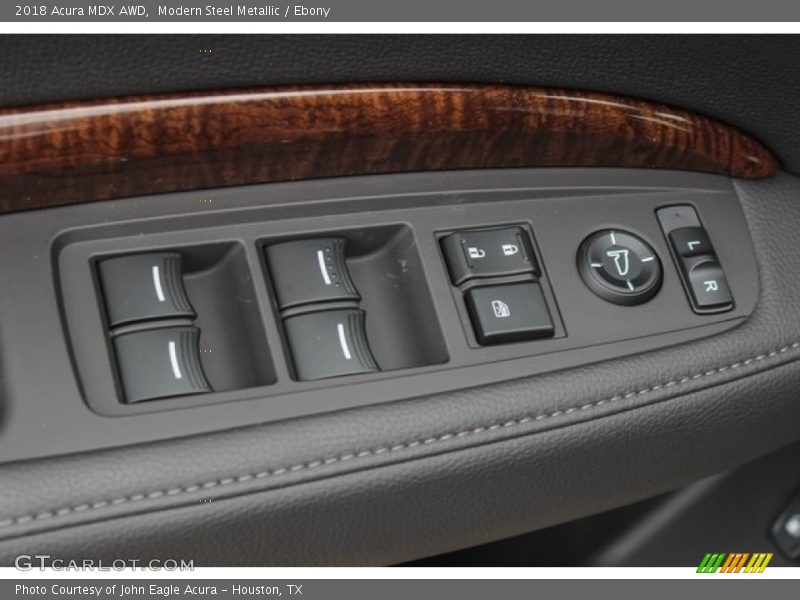 Modern Steel Metallic / Ebony 2018 Acura MDX AWD