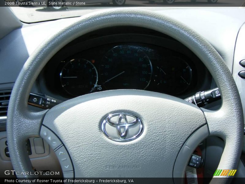 Slate Metallic / Stone 2008 Toyota Sienna LE