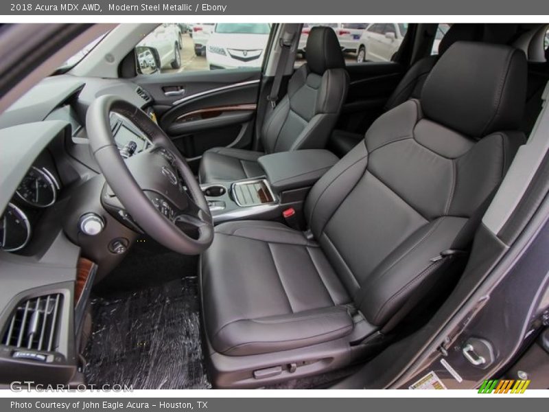 Modern Steel Metallic / Ebony 2018 Acura MDX AWD