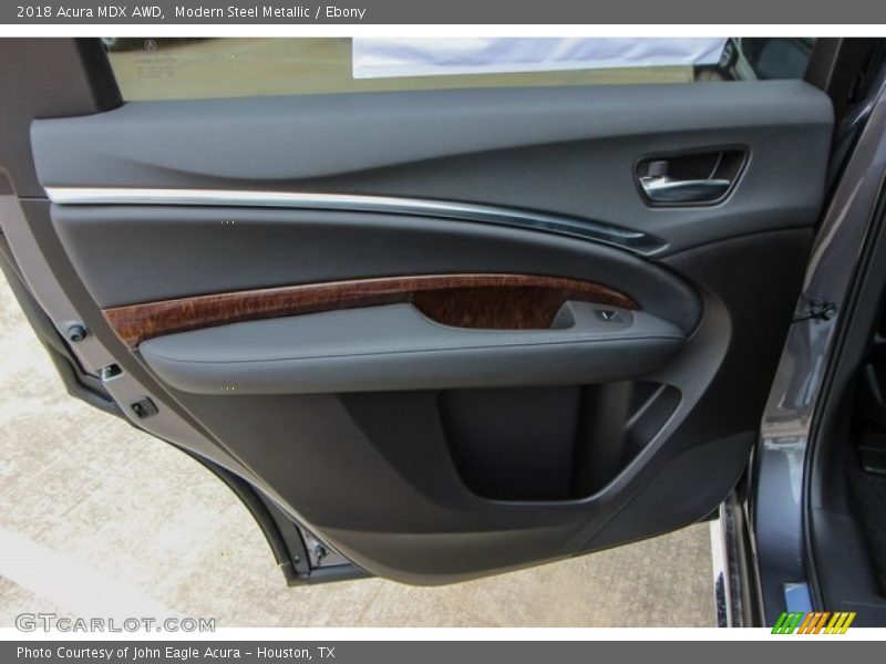 Modern Steel Metallic / Ebony 2018 Acura MDX AWD