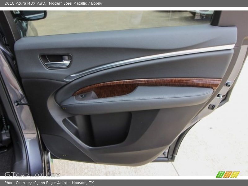 Modern Steel Metallic / Ebony 2018 Acura MDX AWD