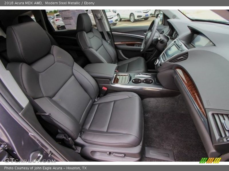 Modern Steel Metallic / Ebony 2018 Acura MDX AWD