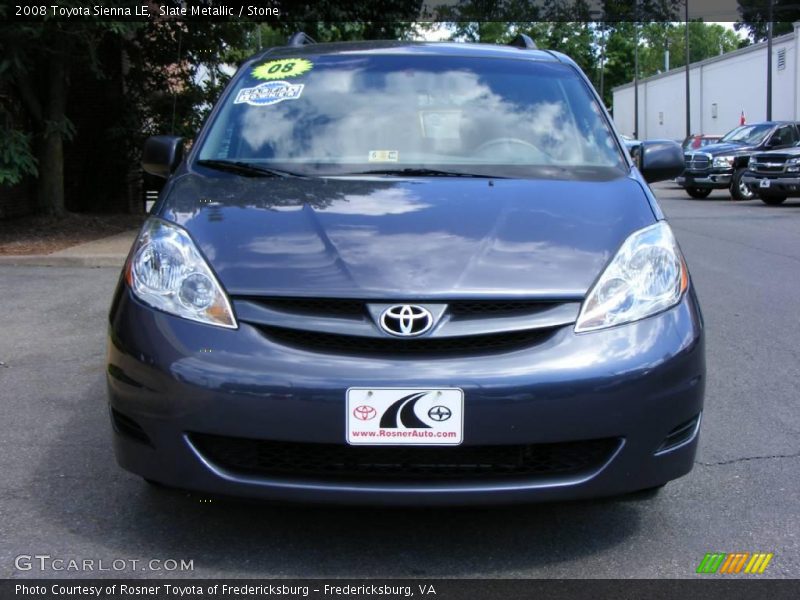 Slate Metallic / Stone 2008 Toyota Sienna LE